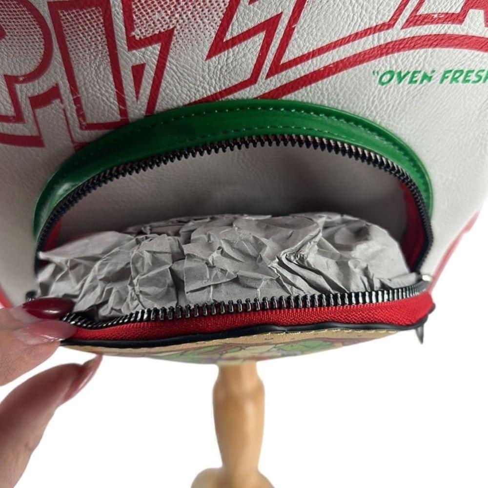 Teenage Mutant Ninja Turtles Pizza Box Mini Backpack bioworld nickelodeon NWT - Picture 11 of 13